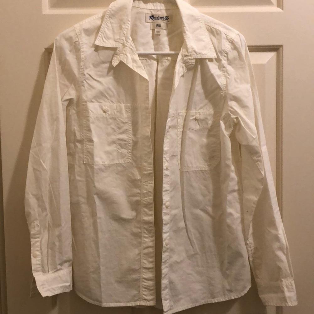 Madewell double-pocketed button-up